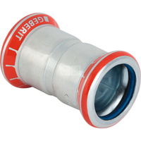 Mufa  GEBERIT  Mapress C-Stahl FKM  Stal Ocynk x Stal 108mm  x 108mm  (Mufa zaciskowa x Mufa zaciskowa)