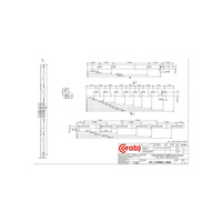 Szyna skośna L4800; otworowanie (6 fas. 133) z pakowaniem
