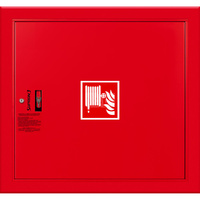 Hydrant DN25 FIT wnękowy, wąż 20m, zamek patent, RAL 3000