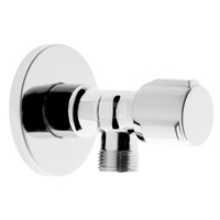 Zawór grzybkowy kątowy 1/2" x 1/2", uchwyt metalowy