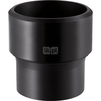 Złączka GEBERIT HDPE Polietylen x Polietylen 110mm x 132mm DN 100 (Króciec z tworzywa sztucznego do spawania/zgrzewania x Króciec z tworzywa sztucznego do spawania/zgrzewania)