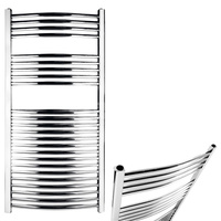 Grzejnik łazienkowy typ 600x1200 łuk chrom