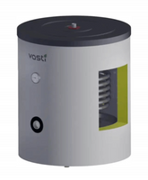 VASTI nierdzewny wymiennik cwu bufor 150L z wężow.