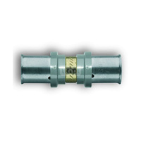 Złączka naprawcza TH QIK Mosiądz 16mm x 16mm (ZZ x ZZ)