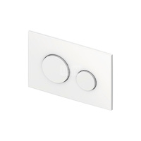 TECEloop - przycisk spłukujący do WC z tworzywa, biały