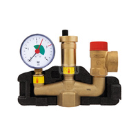 Grupa bezpieczeństwa kotła KSG maxi, Nmax UDT75, 4kW, z zaworem bezpieczeństwa MS 3bar