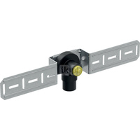 Kolano przyłączeniowe armatury MeplFix z gwintem zewn 1/2"x1/2", zmontowane