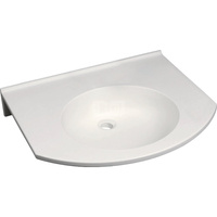 Umywalka Publica, kształt okrągły, 60 cm, bez barier