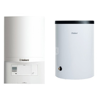 Pakiet - Kocioł gazowy jednofunkcyjny VAILLANT ecoTEC pro VC 146/5-3 kondensacyjny wiszący 5.9-15.3kW + Czujnik c.w.u. + Zasobnik c.w.u VIH R 120/6B