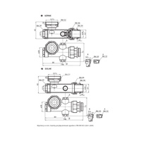 8517 Ramię pompy górne + dolne (743+744)