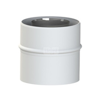 Viessmann złączka kotła Vitodens 200 44 - 60 kW, Buderus złączka kotła Logamax plus GB192i fi80/125mm z uszczelką