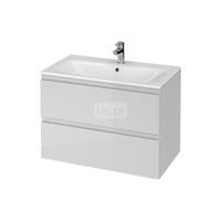 SET B276 MODUO 80 SZARY DSM (SZAFKA + UMYWALKA WPUSZCZANA W BLAT)