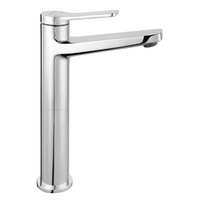 STRATOS bateria umywalkowa, nablatowa, chrom