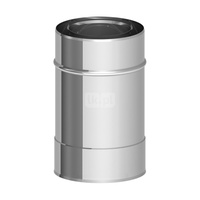 Rura dł. 250mm fi100/150mm płaszcz zewnętrzny wysoki połysk z uszczelką