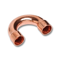 Łuk 180' SANHA 5060 Miedź 28 mm x 28 mm (LW x LW)