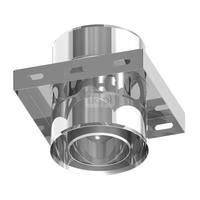 Płyta fundamentowa pośrednia fi80 z przejściem TWIN na DWECO 2.0 i zasysem powietrza