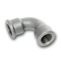 Łuk 90' SANHA 2A# Żeliwo 3/4'' x 3/4'' (GW x GW)
