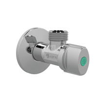 A 80 X-Flow, zawór kątowy, antykamienny, 1-2GZ x 1-2GZ, bez nakrętki, uchwyt metalowy