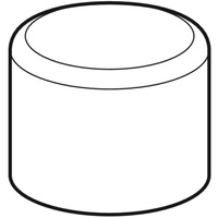 Zaślepka ochronna Geberit Mapress do końcówek rur, przezroczysta, d22