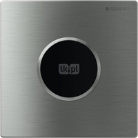 Elektroniczny zawór spłukujący Geberit do pisuaru, zasilanie 230V, Typ 10, stal nierdz.