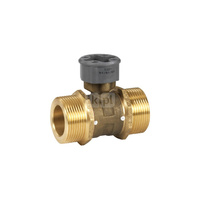 Regulacyjny zawór kulowy, 2-drogowy, DN20, G11/4", kvs=6,3 m³/h, bez napędu (MVN)