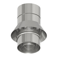 Przejście TWIN na DWECO 2.0 i zasysem powietrza fi100mm