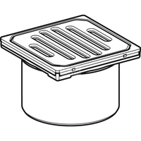 Kratka szczelinowa Geberit z ramką kratki, do wpustu podłogowego Varino i wpustu Varino 13 x 13 cm