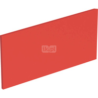 Osłona dekoracyjna, boczna, do umywalki dla dzieci Geberit Bambini, wyższa umywalka, czerwona