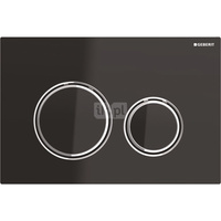 Przycisk uruchamiający Geberit Sigma21, przedni, szkło czarne