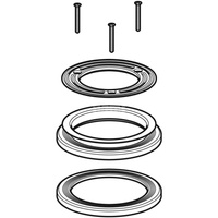 Kołnierz mocujący do wpustu Geberit do natrysków d90