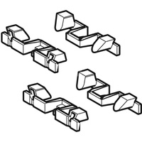 Zestaw wykończeniowy profila CleanLine60 (4 szt)