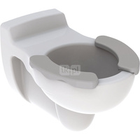 Wisząca miska WC dla dzieci Geberit Bambini, lejowa, z nakładkami na sedes dla dzieci