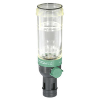 Przezroczysta obudowa filtra, prod. od 1997, R1/2"+11/4"