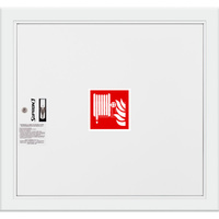 Hydrant DN25 FIT wnękowy, wąż 20m, zamek patent, RAL 9003