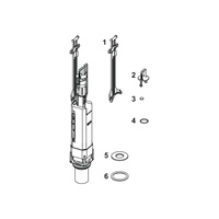 TECEprofil - Kompletny zawór spustowy A3 z koszem i dociskiem zaworu
