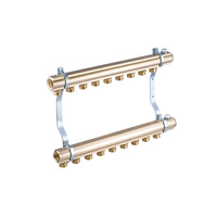 PHA-102 7-obwodowy PN10 Rozdzielacz CuZn