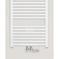 Grzejnik elektryczny ZEHNDER Zeno, 1184/450mm, kolor Biały, moc 500W