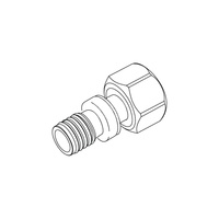 Przejście TECE TECEFLEX Mosiądz 16mm x 3/4'' (ZZ x GW)