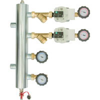 Zestaw mieszający ze sprzęgłem hydraulicznym BPS 955, dwa człony bez mieszania, pompy Wilo Para SC