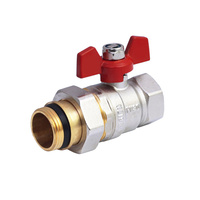 PHA-007A G1 WZ PN30 C DN25 C Kurek kulowy śrubunek gwint samouszczelniający dławik CuZn-C