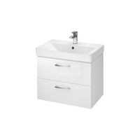 SET B279 LARA MILLE SLIM 60 BIAŁA DSM (SZAFKA + UMYWALKA)