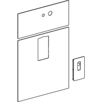 Pokrycie przednie Monolith WT, B73, 10r, czarny
