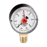 Manometr, przyłącze dolne, 1/4", 0-6 bar, O 50