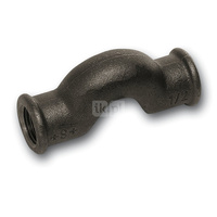 Obejście SANHA 85# Żeliwo 3/4'' x 3/4'' (GW x GW) - Czarny