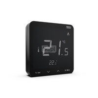 Bezprzewodowy regulator pokojowy czarny, model R-8s PLUS