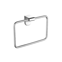 AUDREY wieszak na ręcznik kwadratowy, chrom