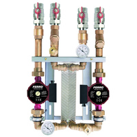 Zestaw wymiennikowy 30-plytowy 2-pompowy (GPAII) 25-6 z izolacją