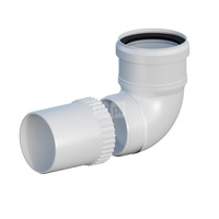 Kolano PP 87° skręcane DN60mm z uszczelką [EPDM]