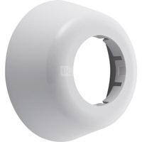 Rozetka jednoczęściowa biała d40