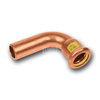 Łuk 90' SANHA Press Gas Miedź 14 mm x 14 mm (ZW x ZZ)